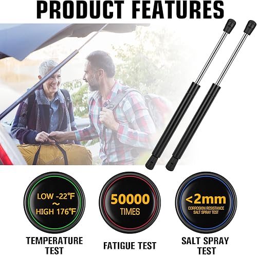 Miniatura 4 de Puntales de soporte de elevación del capó delantero para BMW E60 E61 5Series 525i 525xi 528i 528xi 530i 530xi 535i 535i 535xi 545i 550i M5