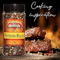 Vista 3 de Mezcla de pimienta entera de Its Delish, tarro mediano de 7 onzas