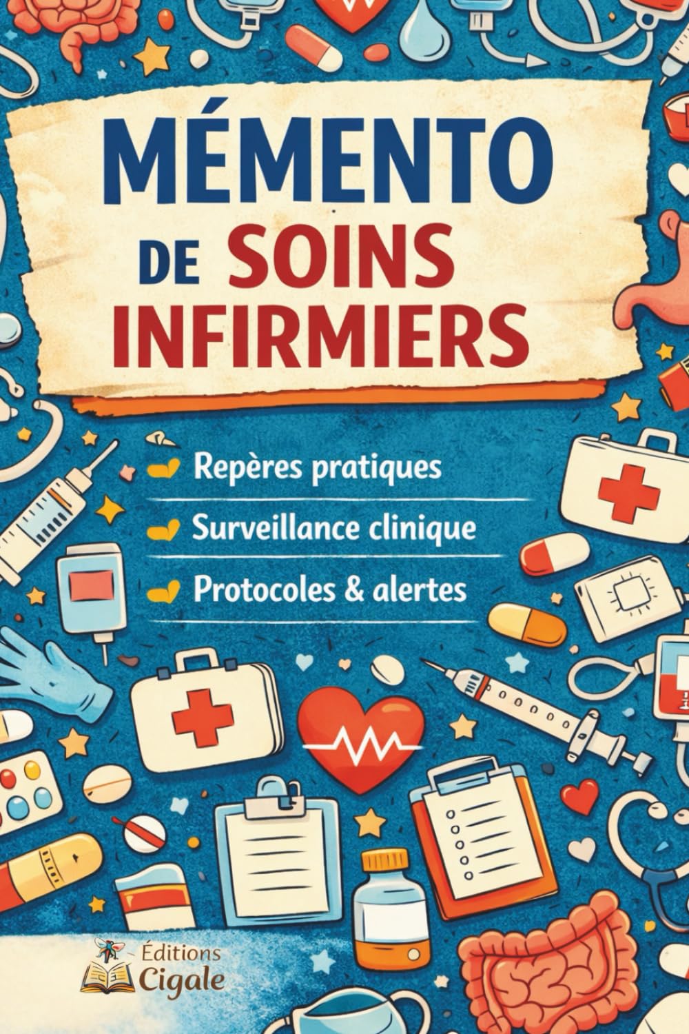 Mémento général de soins infirmiers, format poche: carnet de note et repères essentiels pour la pratique quotidienne