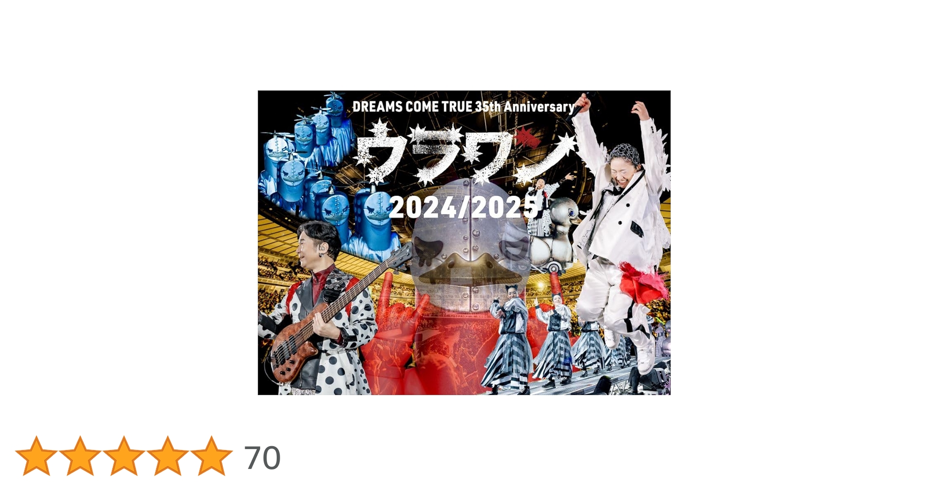 Amazon.co.jp: DREAMS COME TRUE 35th Anniversary ウラワン