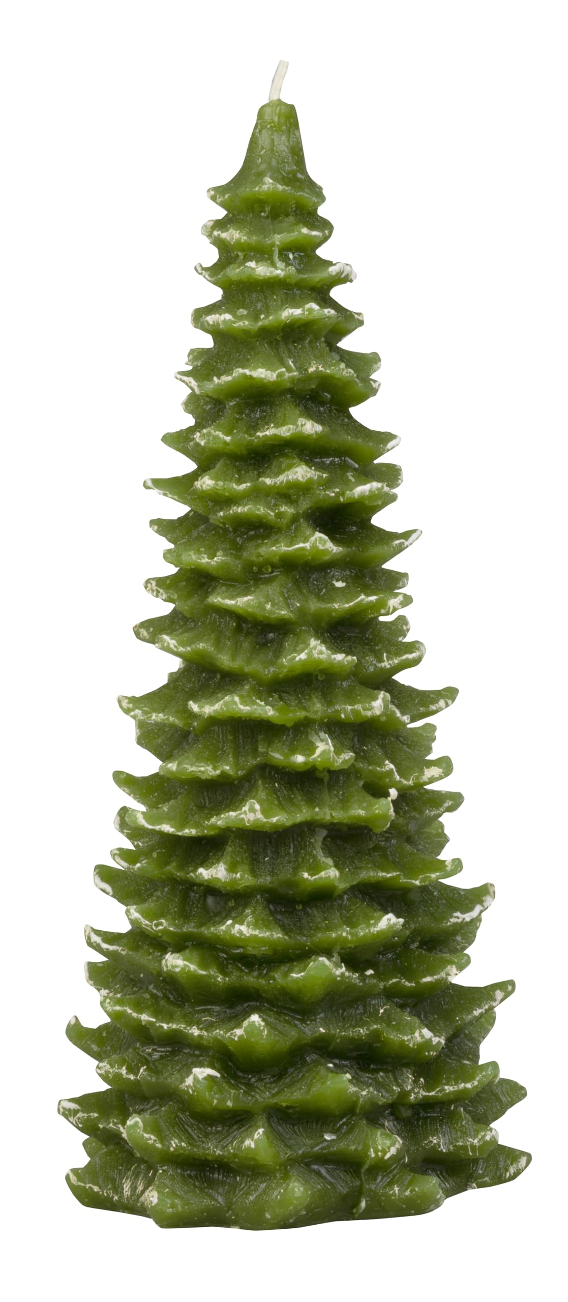 Biedermann & Sons Candles Decorative Holiday Shaped Candle, Set of 6, Christmas Trees