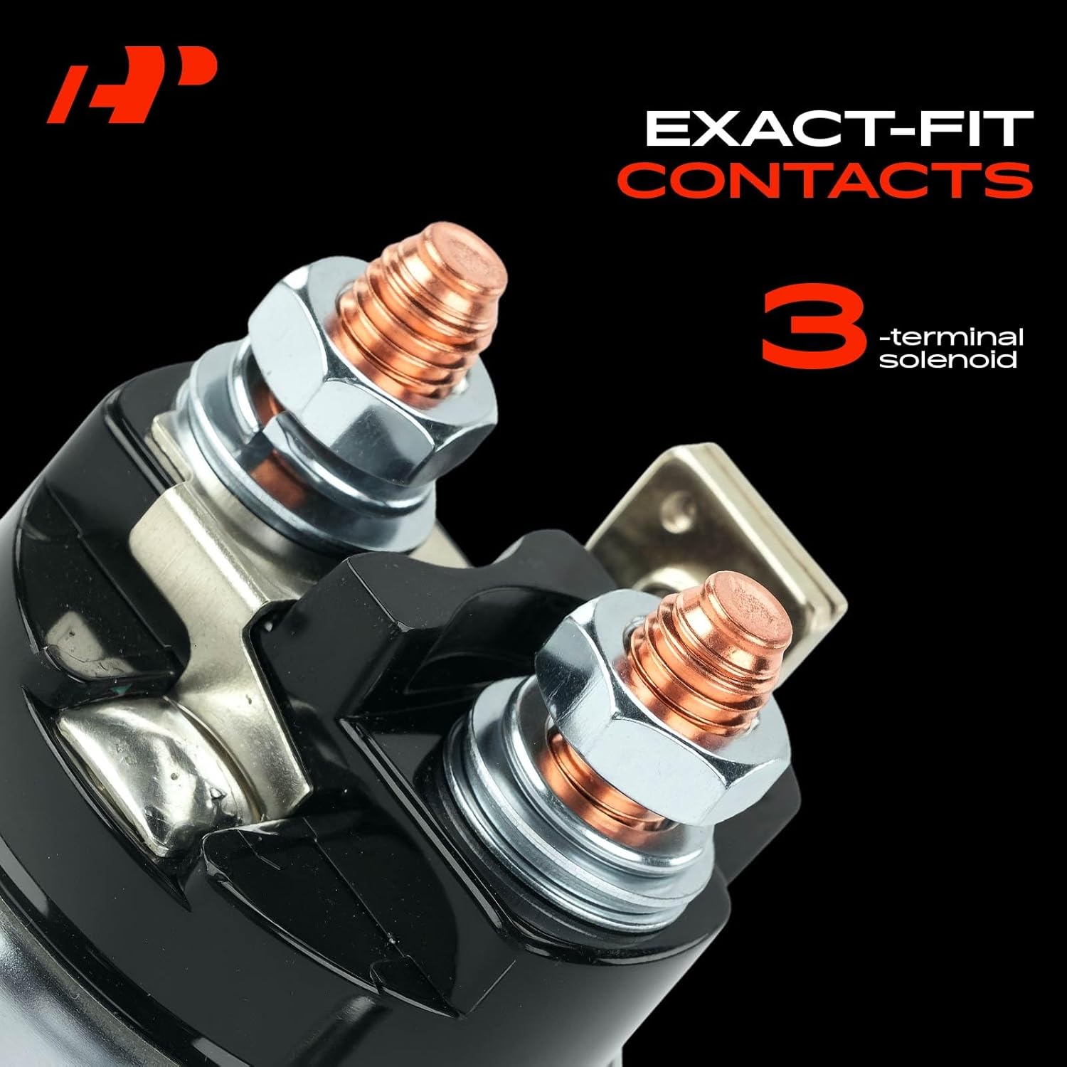 A-Premium Starter Solenoid Compatible with Nissan Models - Altima 1998 1999 2000 2001, 2.4L - 12V