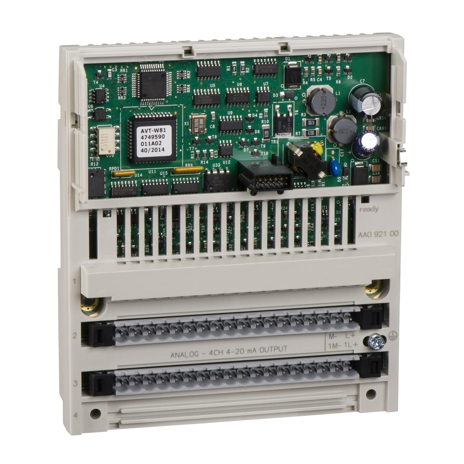 Schneider 170AAO12000 Modicon Momentum 4 O ANA Sortie analogique