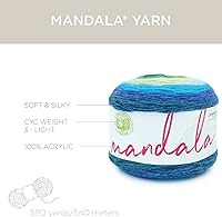 Vista 144 de Lion Brand Yarn 525-214-3 - Hilo, paquete de 3, centauro, 3