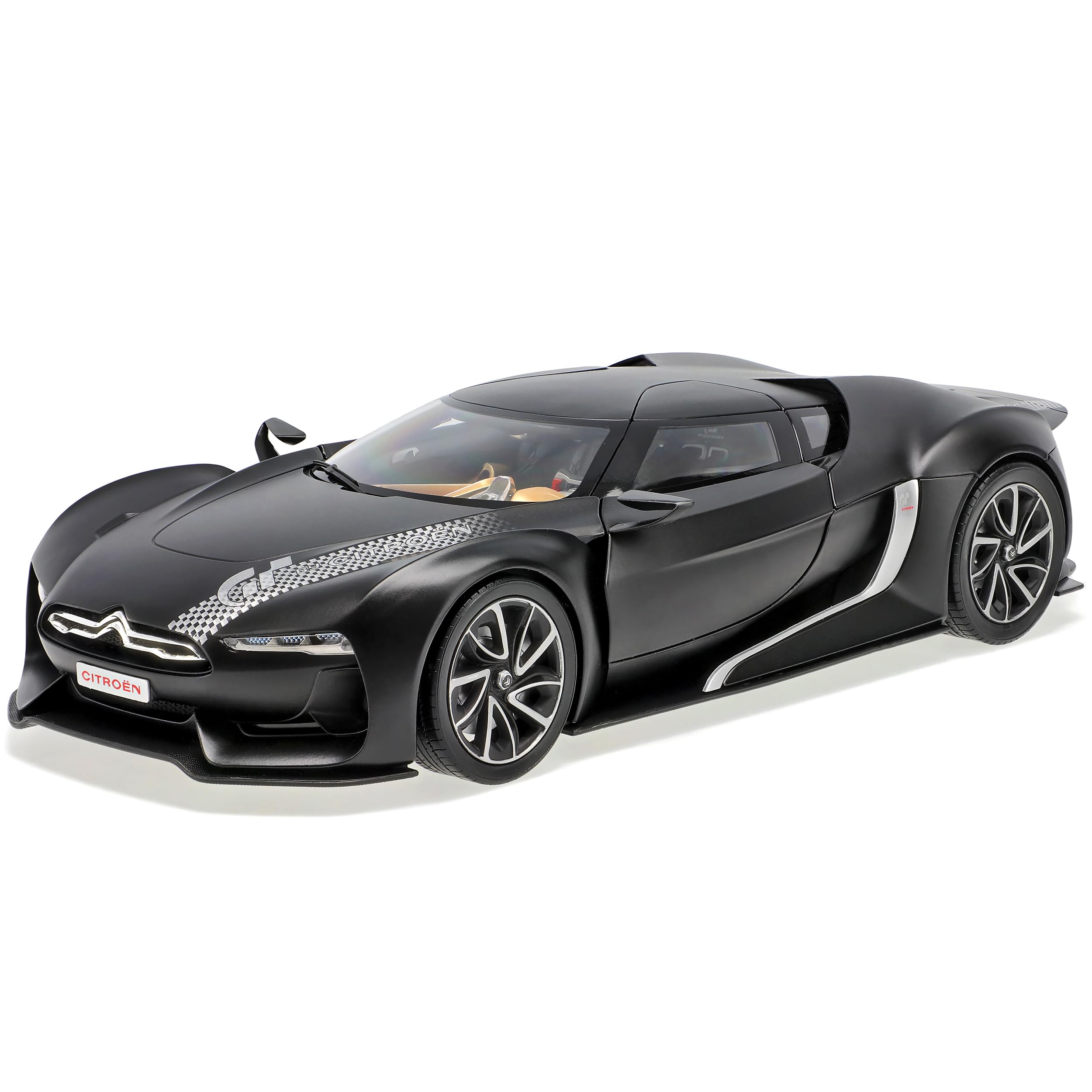 Norev Citroen GT Matt Schwarz Coupe 2008 1/18 Modell Auto