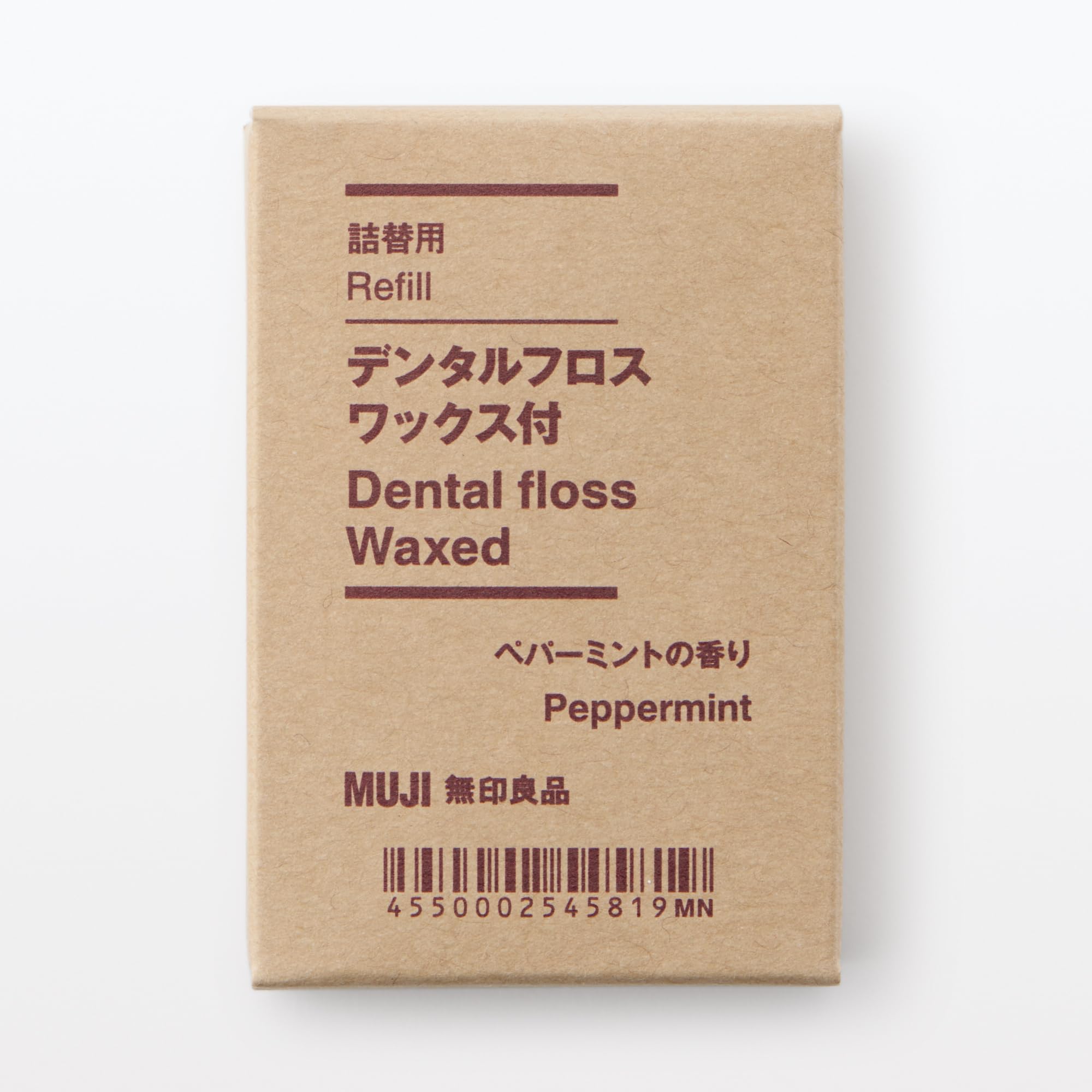 Amazon | 無印良品 デンタルフロス・ワックス付(詰替用) 30m OAE13A8A
