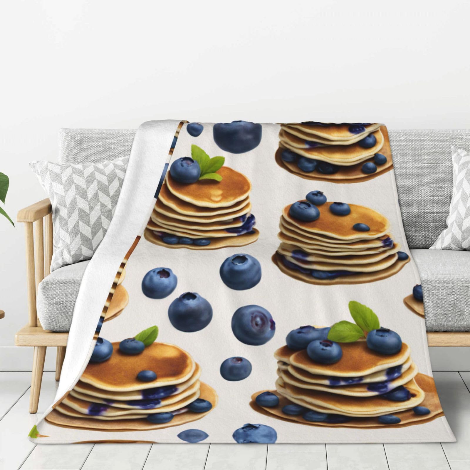Couverture flanelle super douce plaid chaud lit canapé camping