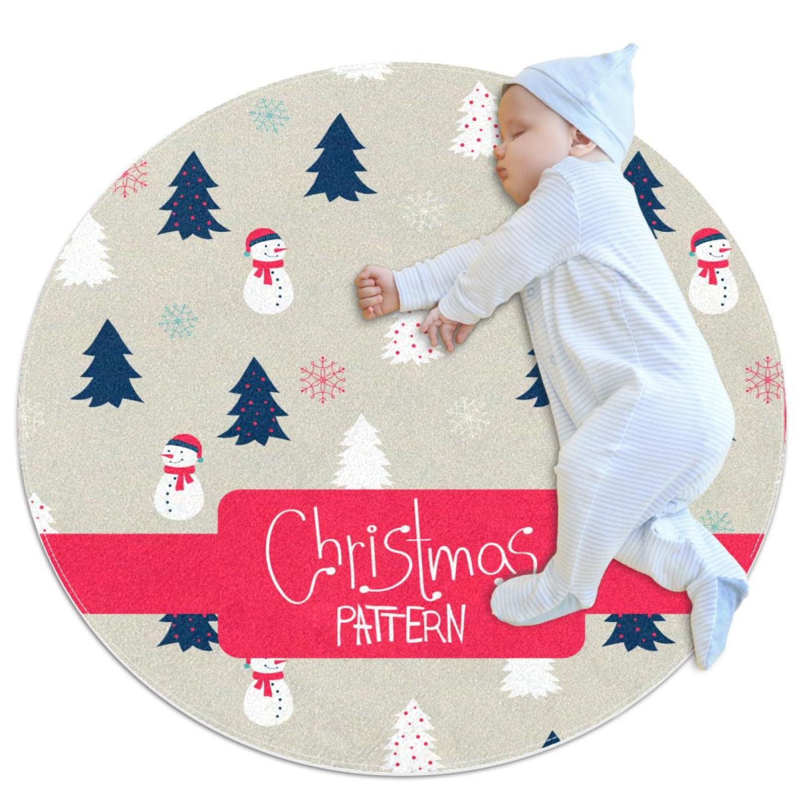 Tapis de sol paillasson pour canapé chambre enfant flocon de neige