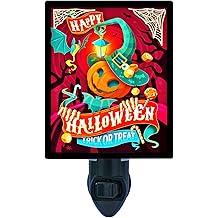 Happy Halloween Trick or Treat LED Photo Night Light, Pumpkin
