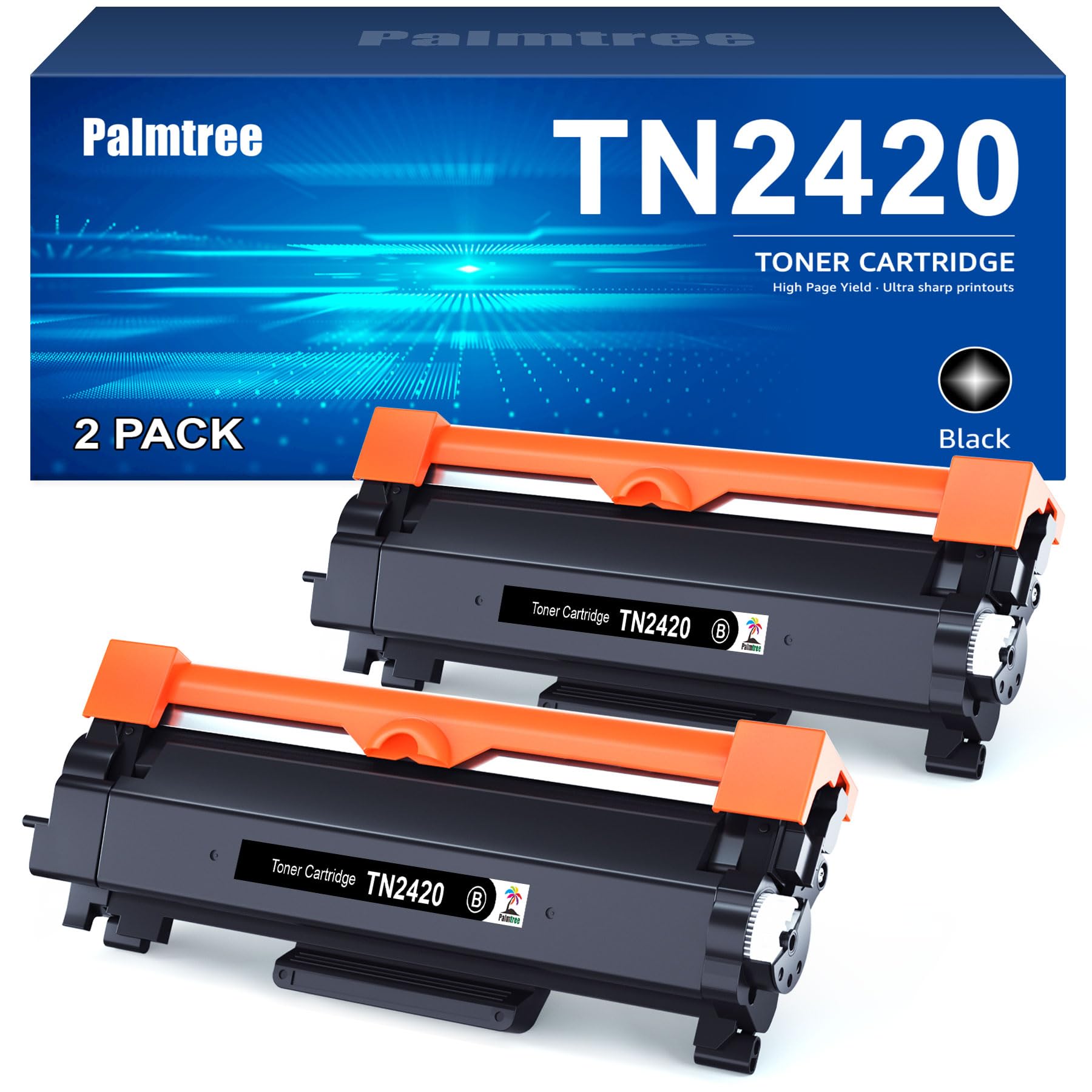 Cartuccia Toner Compatibile TN-730 (2 Pezzi) Per Stampanti Brother DCP-L2550DW, MFC-L2710DW, HL-L2350DW – Nero, Alta Resa 1700 Pagine