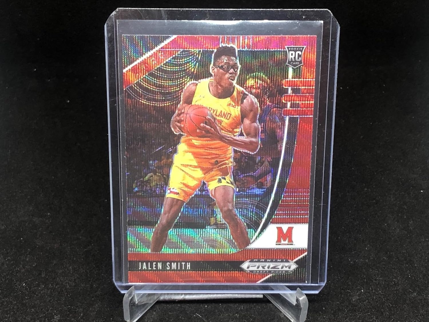 Jalen Smith 2020-21 Prizm Draft Picks Wave Prizm Rc # 70 - Basketball Cards