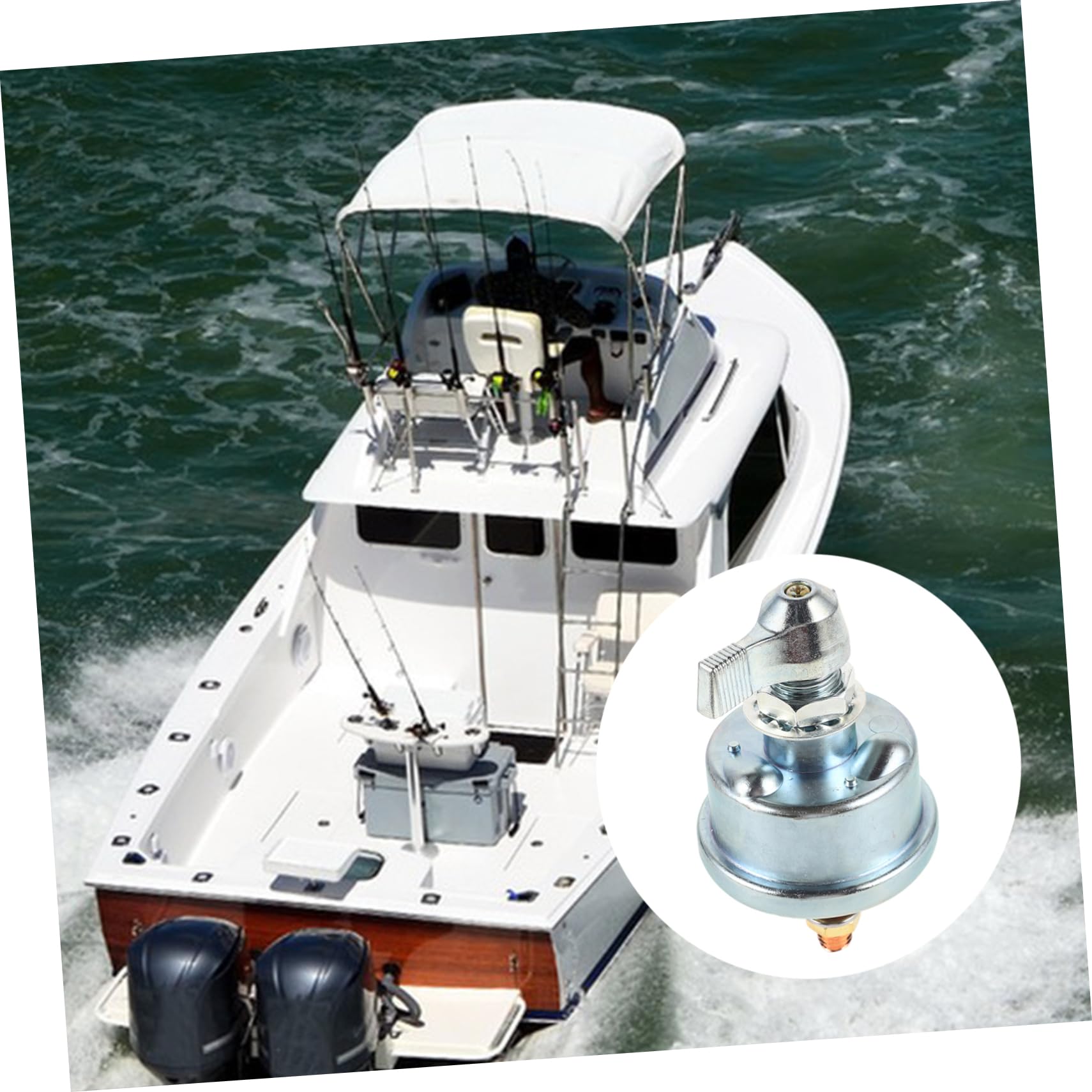 STOBAZA Car Battery Kill Switch Rv Battery Disconnect Isolator Disconnect Switch 12v Marine