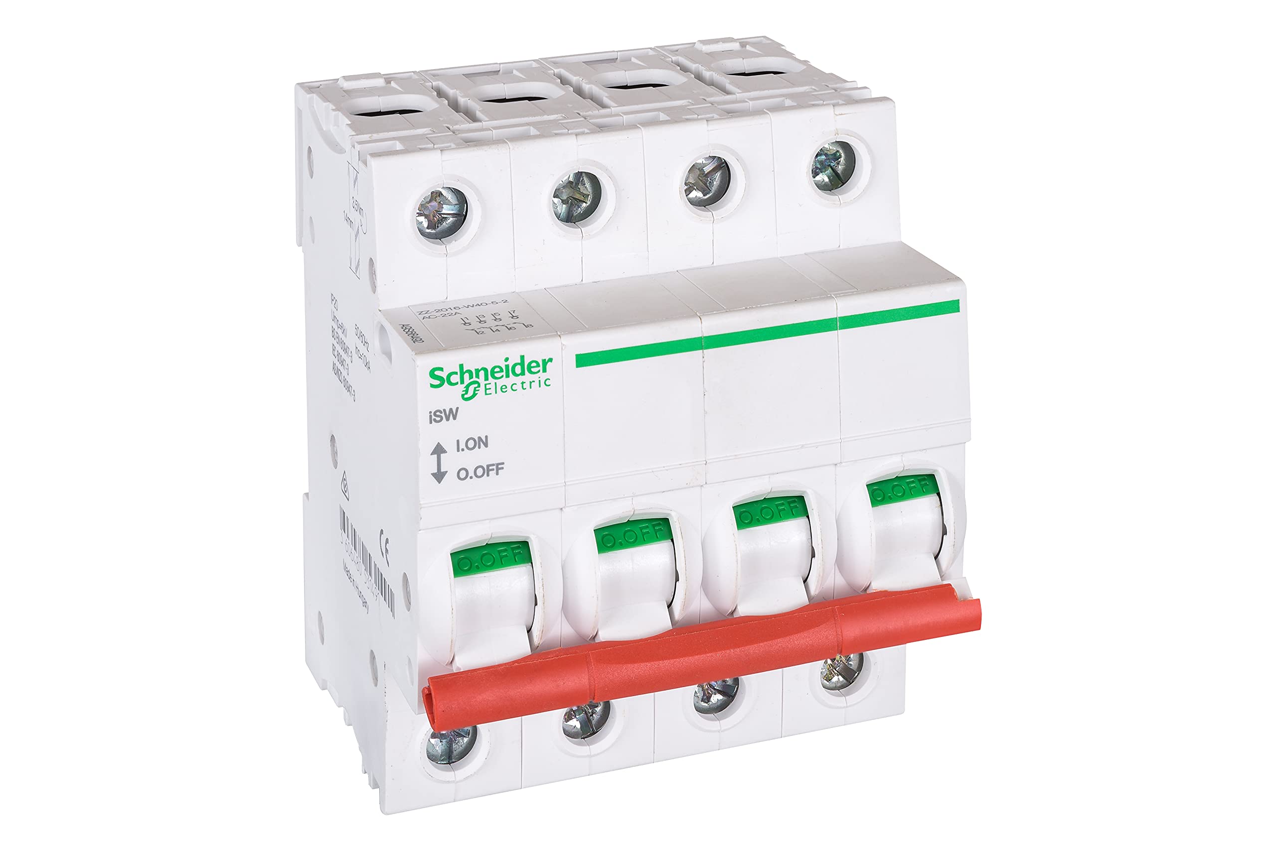 Schneider Electric, SE125SW4, LoadCentre KQ, interrupteur déconnecteur, 4P, 125 A