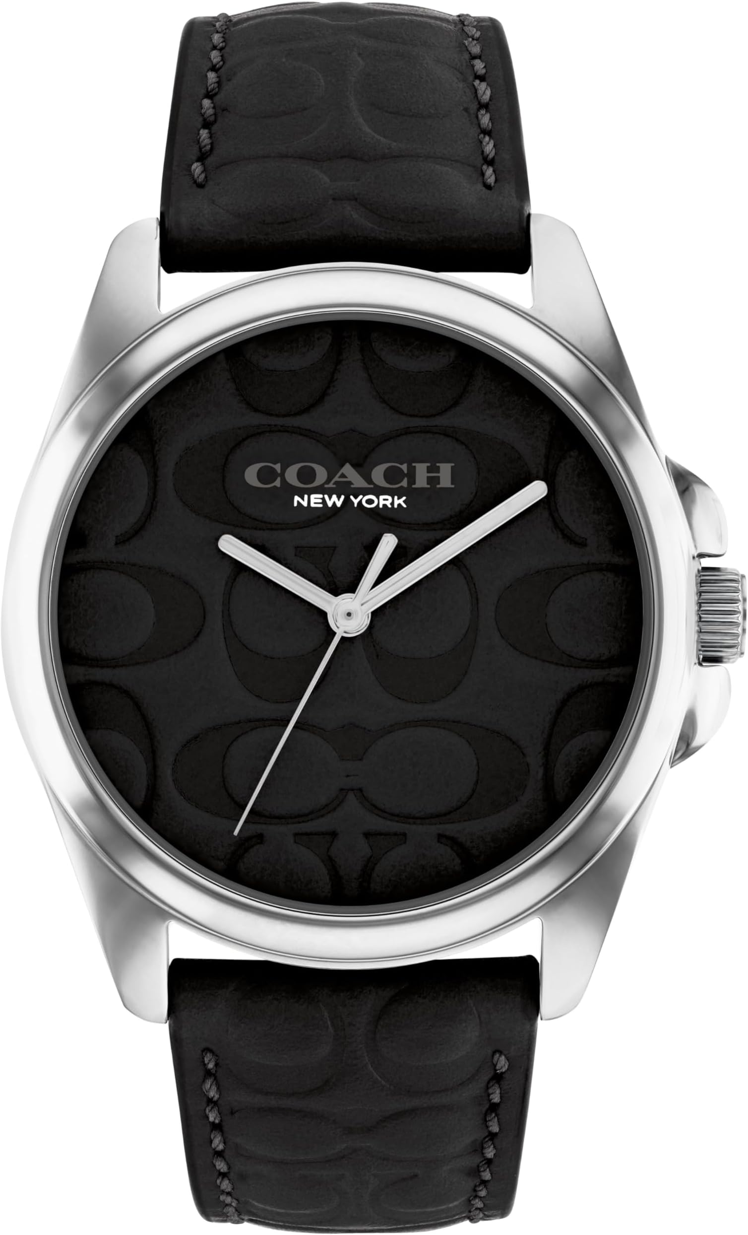 GREYSON WOMENS BLACK DIAL STAINLESS STEEL Watch - 14504142