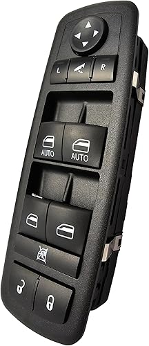SWITCHDOCTOR Interruptor maestro de ventana para Dodge Ram 1500 2500 3500 2016-2018, Ram 1500 Classic 2019-2022 (cabina cuádruple, tripulación)