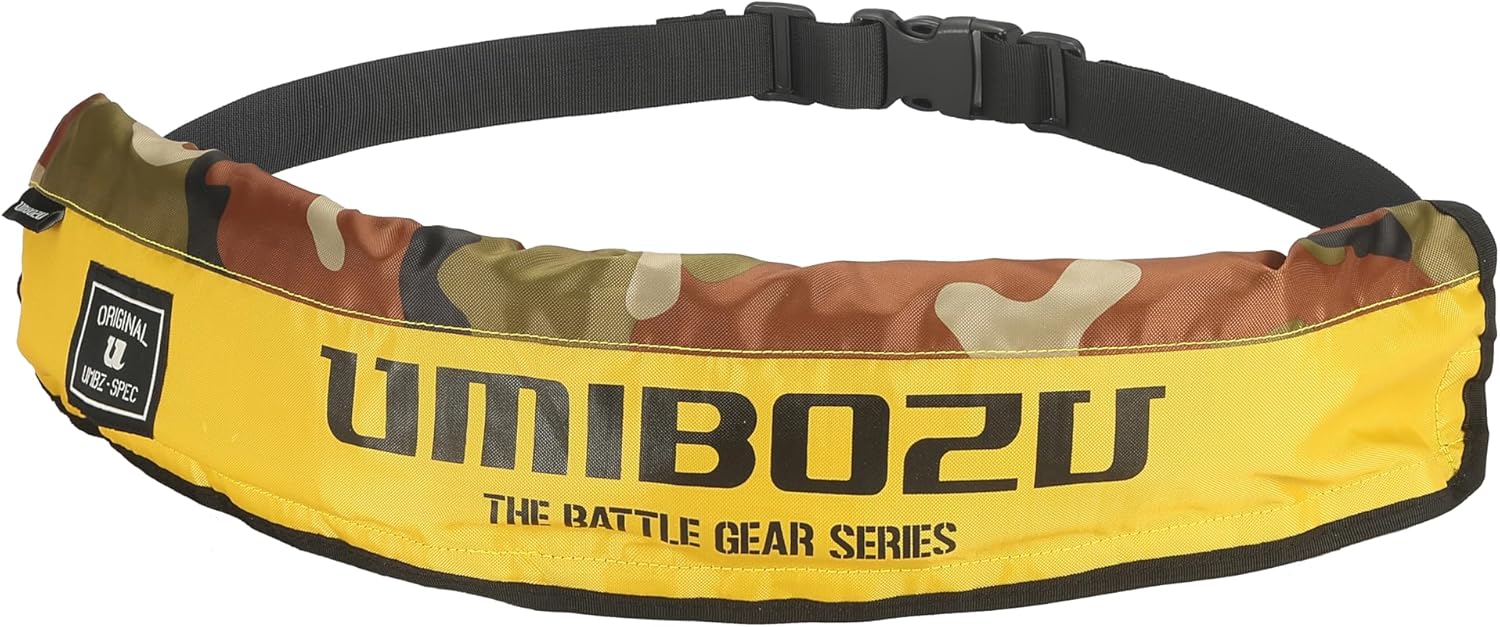 Umibozu ライフジャケット 腰巻き 自動膨張 桜マーク