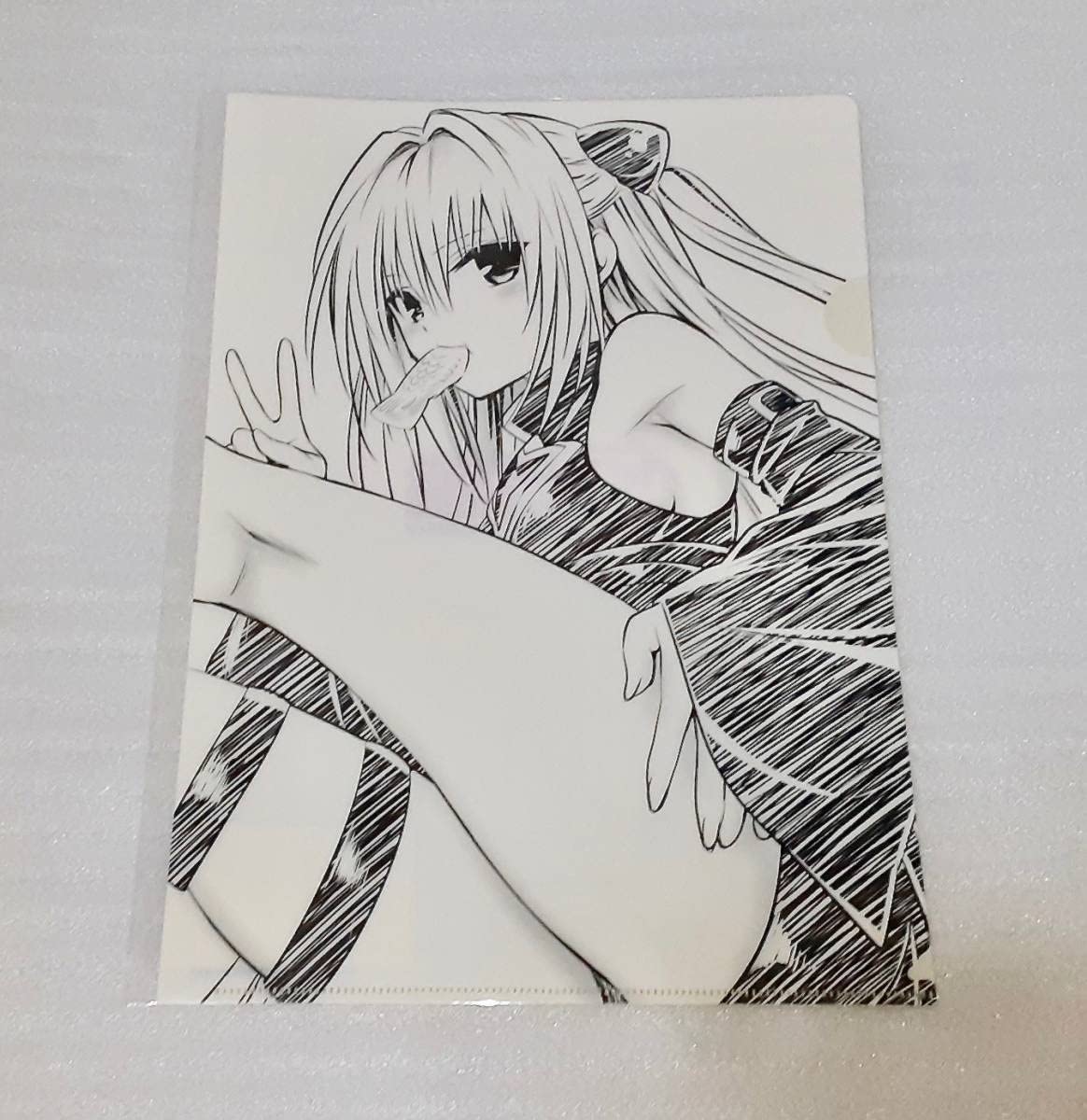 Amazon.co.jp: To LOVEる 原画展 クリアファイル ヤミ 闇 A4