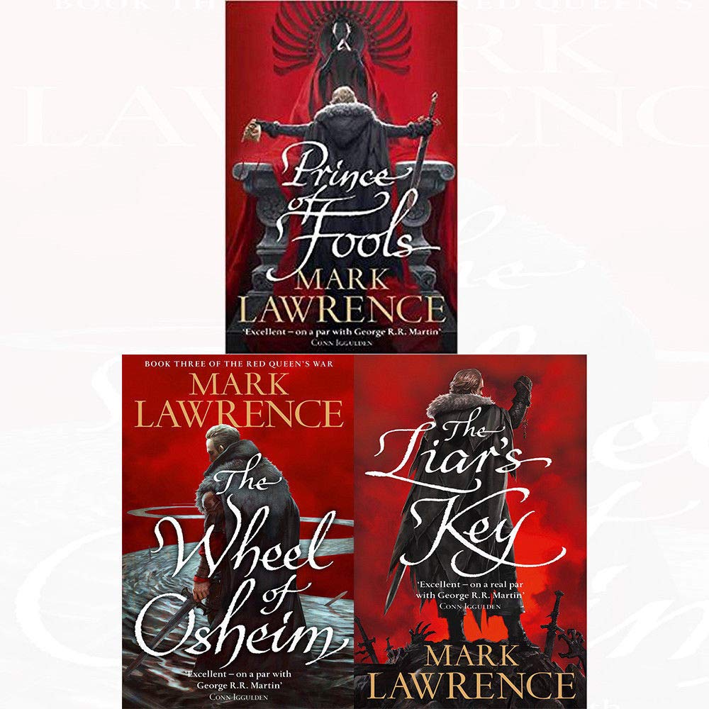 Red Queen's War collection 3 books Box set with Giftjournal by mark lawrence (prince of fools, the liar's key, the wheel of osheim)