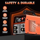 FEIFANKE MIG135 Poste A Souder Fil Fourré Sans Gaz 135A 220V Synergie Des électrodes Poste à Souder 3 en 1 MIG/ARC/Lift TIG IGBT Inverter Poste A Souder avec Fil de 1.0mm,Pistolet Soudage MIG - 5