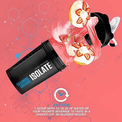 Miniatura 5 de EFX Sports Training Ground Whey Protein Isolate  Polvo de proteína ultra limpia y baja en carbohidratos  Sin lactosa  0.88 oz de proteína  24