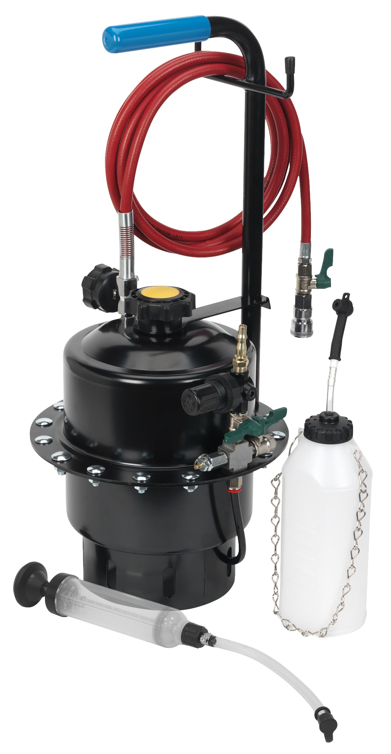 1x Sealey Pneumatic Brake & Clutch Pressure Bleeder Kit - VS0204A