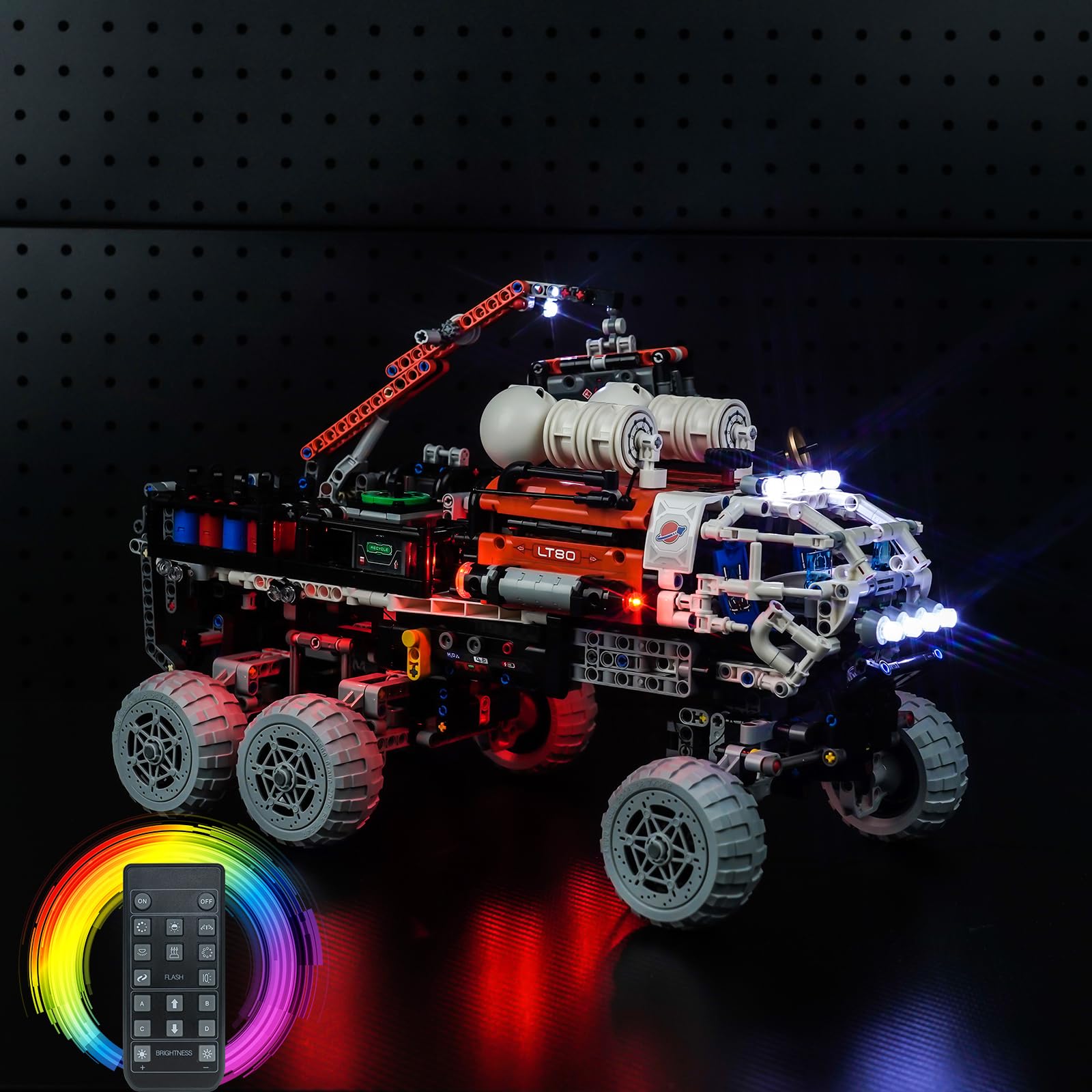 Light Kit For Lego Mars Crew Exploration Rover 42180 Remote