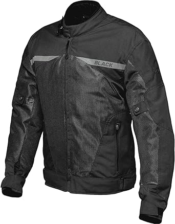 MENS HiViz AIR VENT TECHNOLOGY MESH SUMMER MOTORBIKE MOTORCYCLE TEXTILE JACKET E - Foto 9