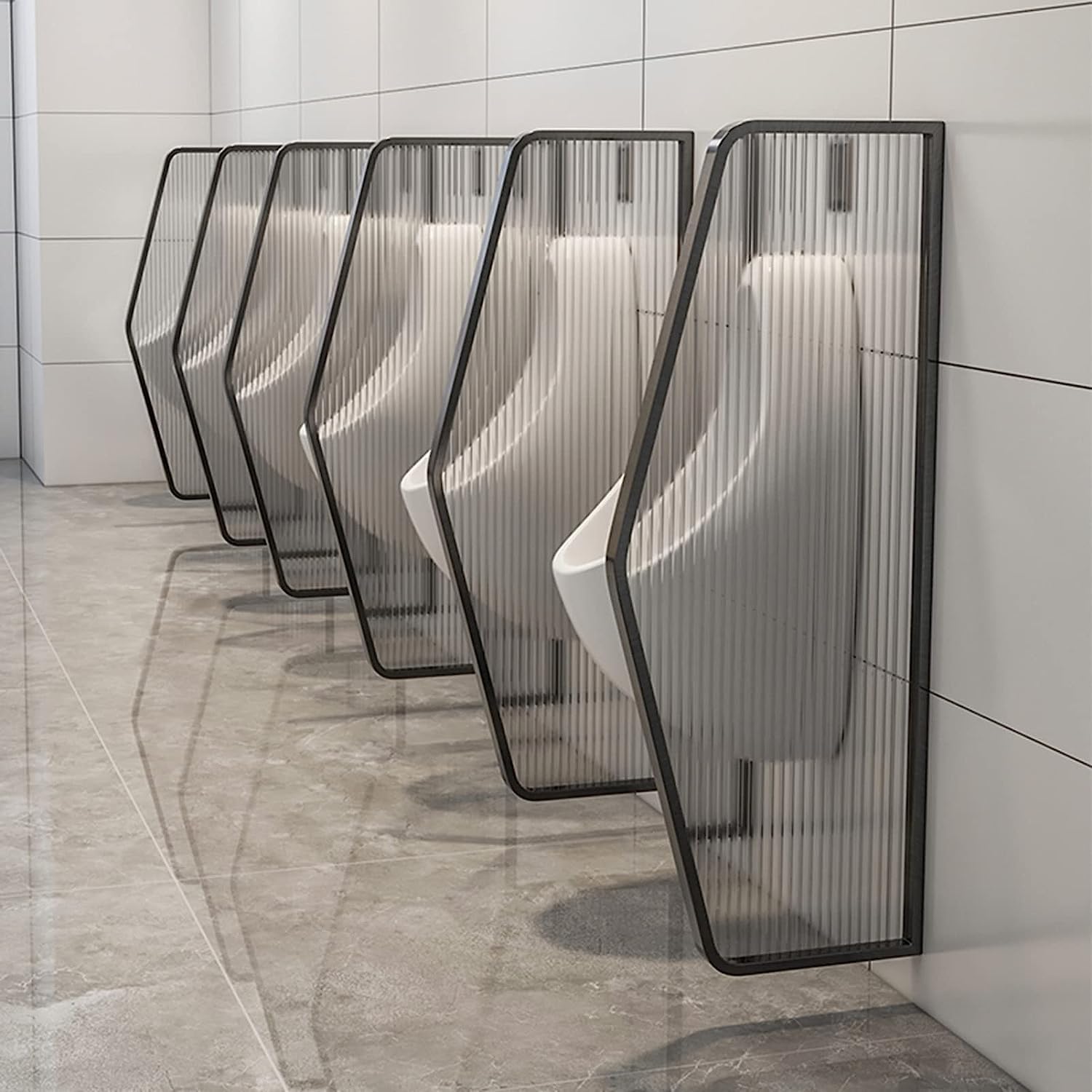 Urinal Partition WallMounted Men Urinal Privacy Screen