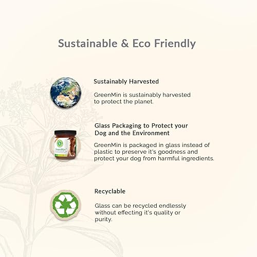 Miniatura 4 de DR DOBIAS GreenMin para Perros - Superalimento natural rico en Minerales y Aminoácidos hasta 5 Meses de Suministro