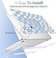 Vista 7 de May Chen Funda compatible con MacBook Air de 13 pulgadas 2022 2021, versión 2020-2018 Modelo: M1 A2337 A2179 A1932, carcasa rígida de plástico