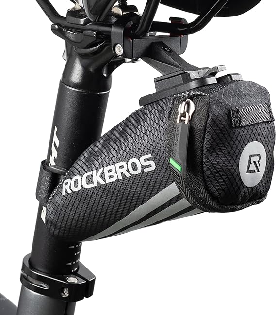 ROCKBROS Bike Saddle Bag Bike Seat Bag Bicycle Seat Post Bag Cycling