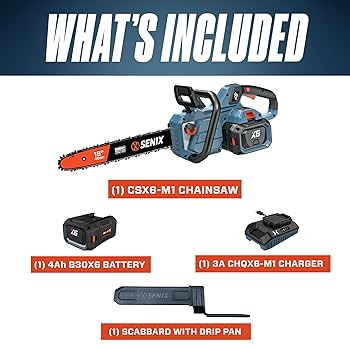 Amazon.com : SENIX Chainsaw|60V 18