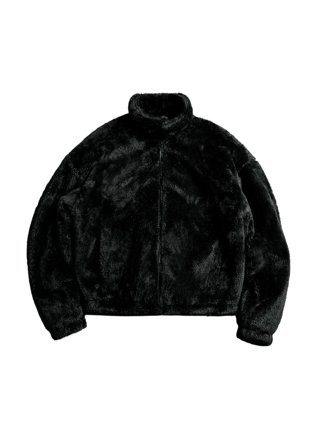 Plush Faux Fur Puffer