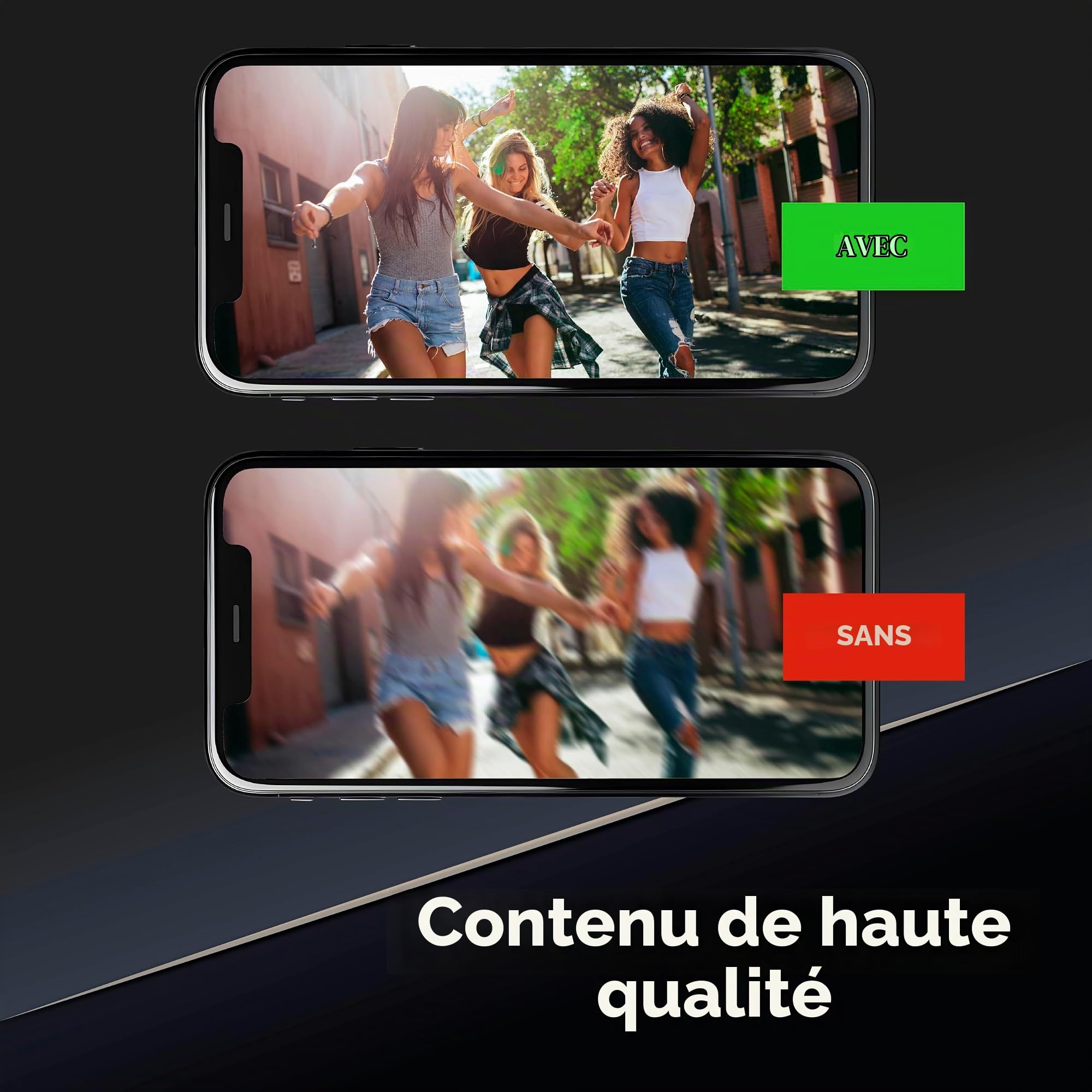 Cellularline FREEMOTION Gimbal 3 en 1 avec stabilisateur Intelligent Anti-Vibrations, Perche Selfie, trépied, télécommande Bluetooth, Aluminium, Prises Verticales et Horizontales, Noir