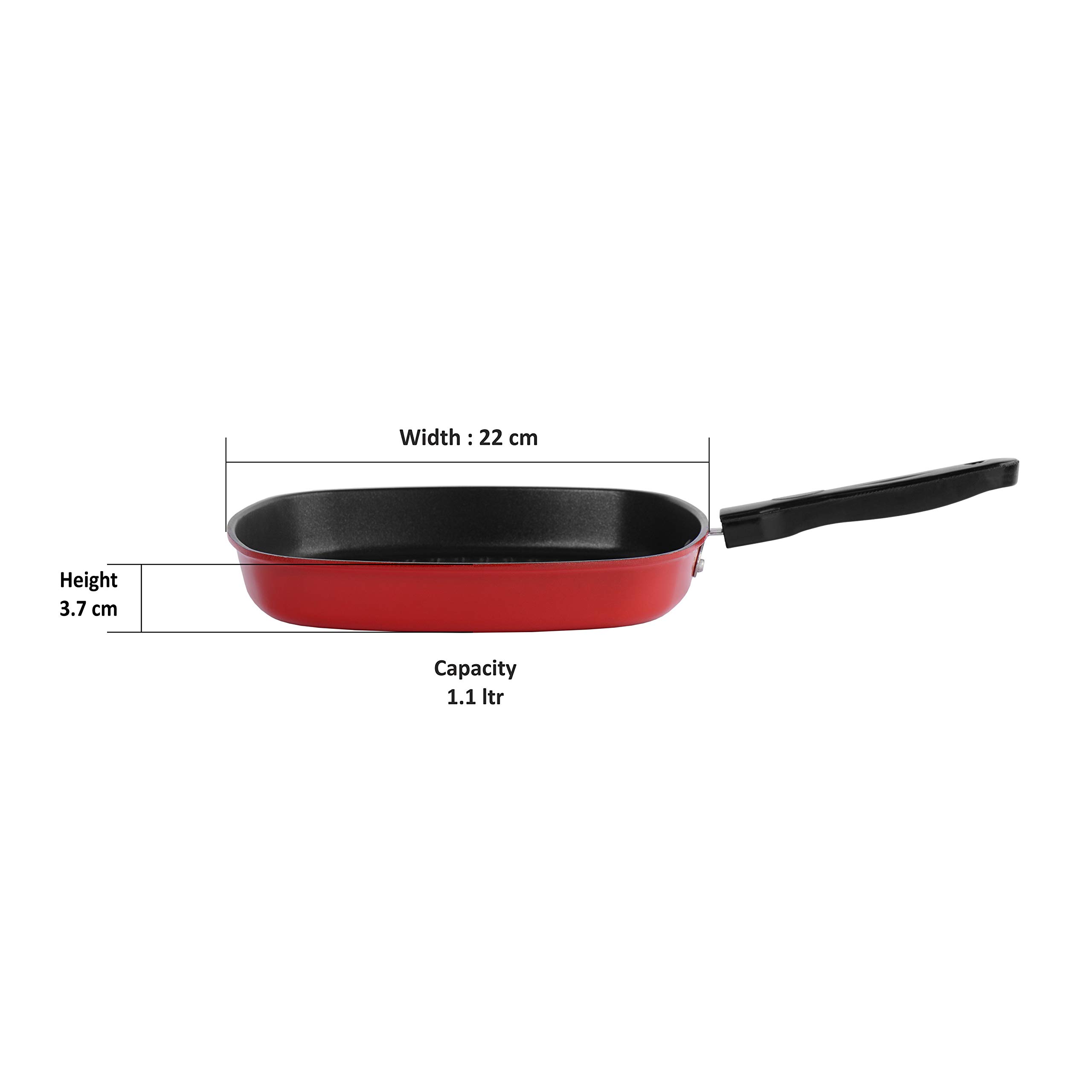 Sumeet 2.6mm Non stick Grill Pan - 22cm Dia - Image 4 thumbnail