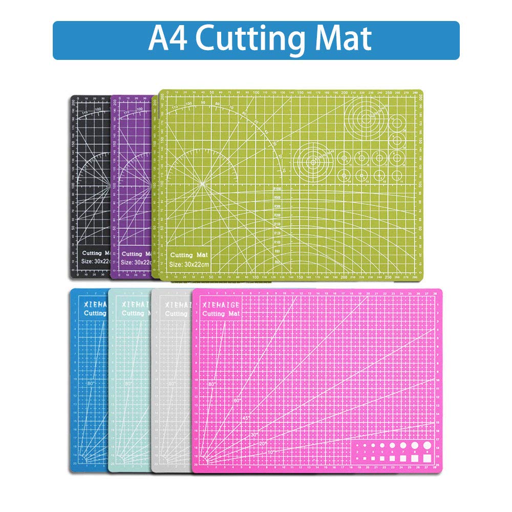 Tapis De Découpe Double Face 30x22 Cm - PVC, Antidérapant, Pour Gravure, Scrapbooking, Couture - 5