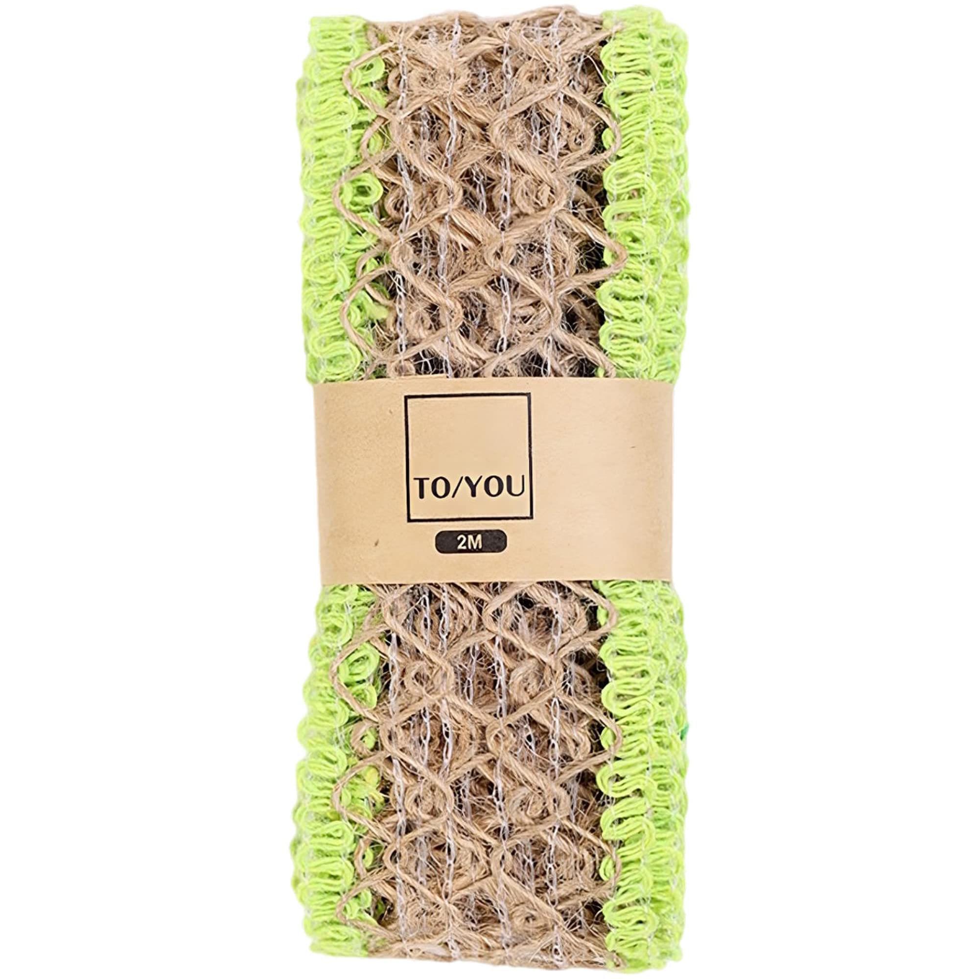 5 rotoli di nastro di iuta colorata, 10 m di iuta naturale, rotolo di nastro decorativo per confezioni regalo, artigianato, decorazioni rustiche di nozze, fiorista