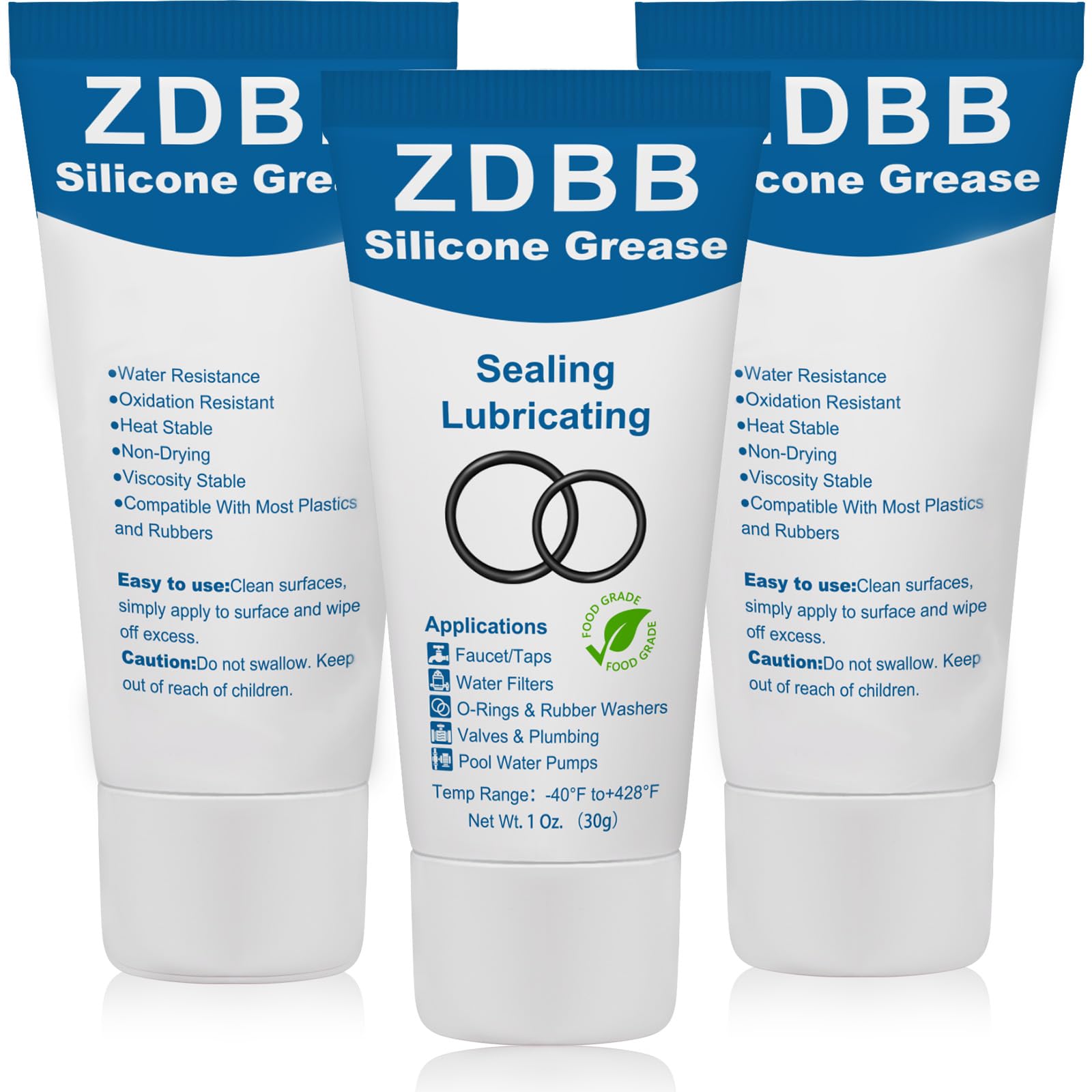 O-Ring Grease - Silicone Lubricant for Pools & Plumbing -11