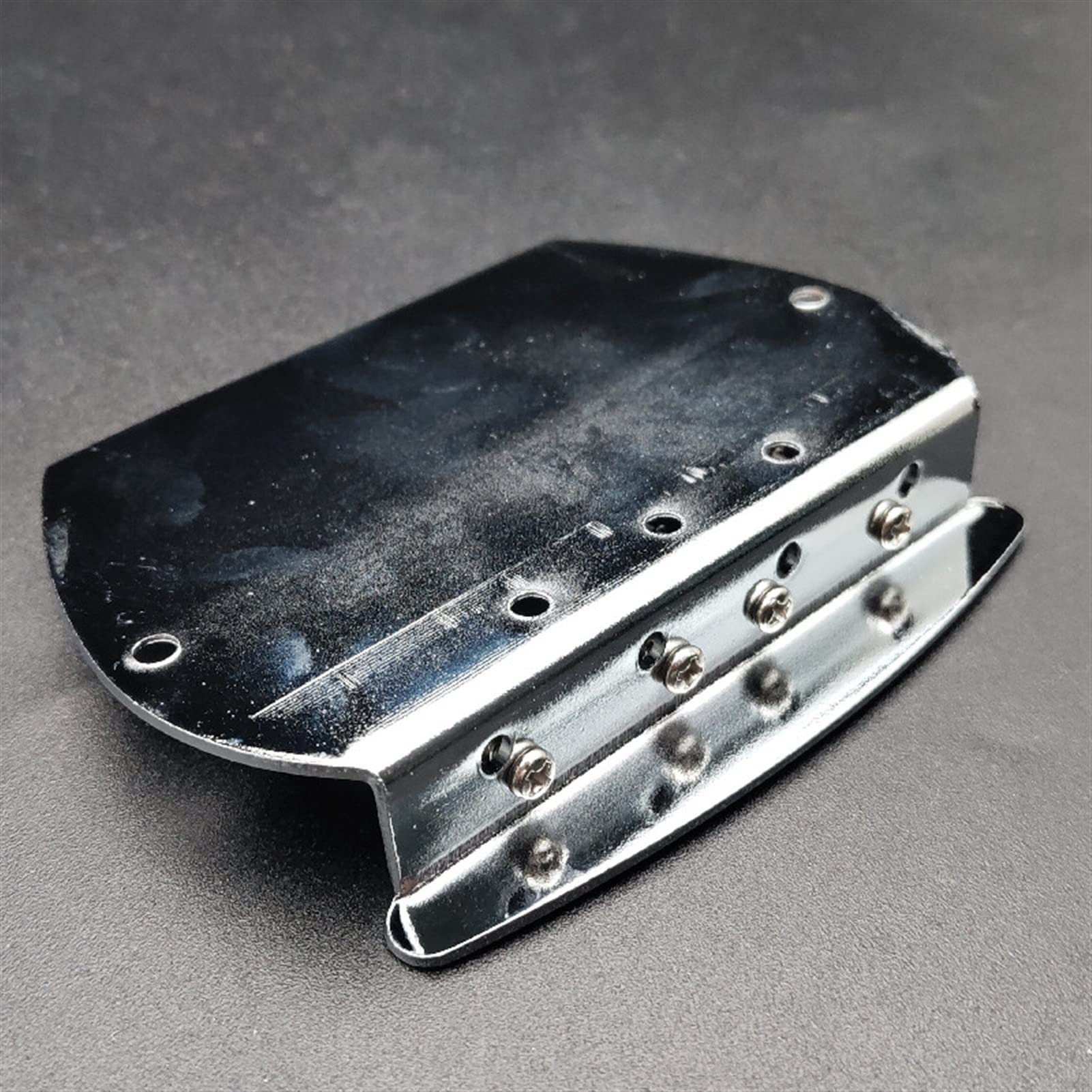 Parti di ricambio chitarra Bass Bridge Heavy Ponte Per Basso Curvo A 4 Corde Per Basso Elettrico Cromato