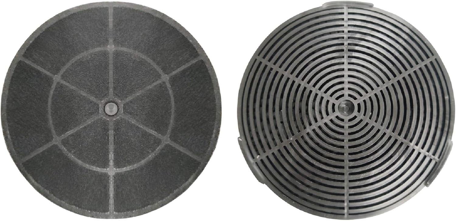 Winflo Carbon/Charcoal Filters (set of 2) for Ductless/Ventless Option for select Winflo Range Hoods