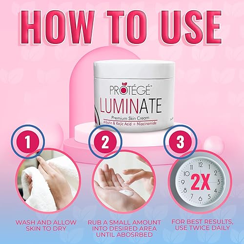 Miniatura 6 de Protege Beauty - Crema para la piel luminate crema blanqueadora para rostro cuerpo y partes íntimas ideal para iluminar áreas de manchas oscuras