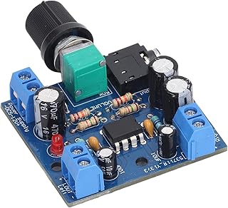 Audio Amplifier Board Mini Amplifier Module 15W Dual Channel Audio Stereo Amplify Board Adjustment Power Amplifier Audio Module DC5 to 12V