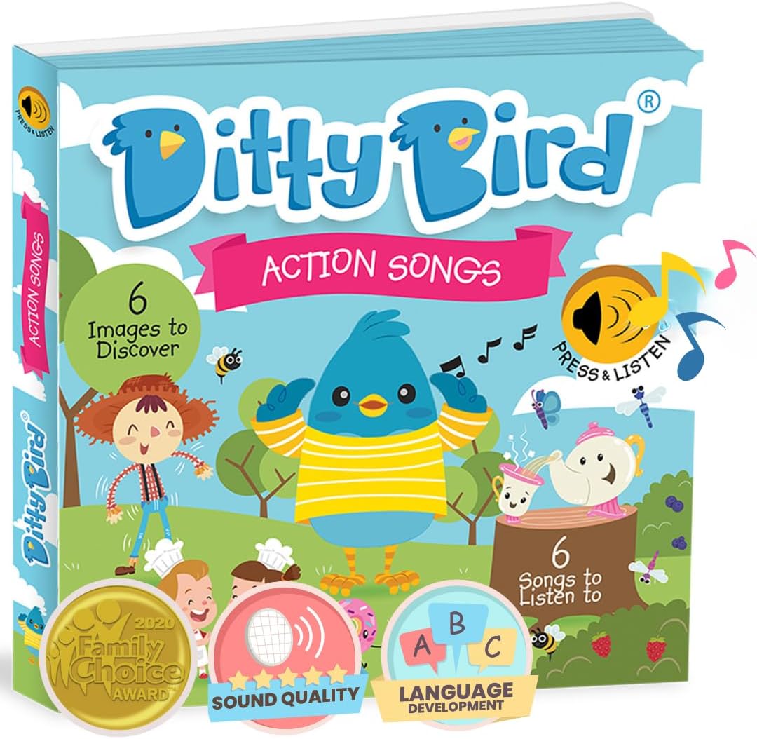 DITTY BIRD Baby Musical Toy Action Songs Interactive Toys for Babies