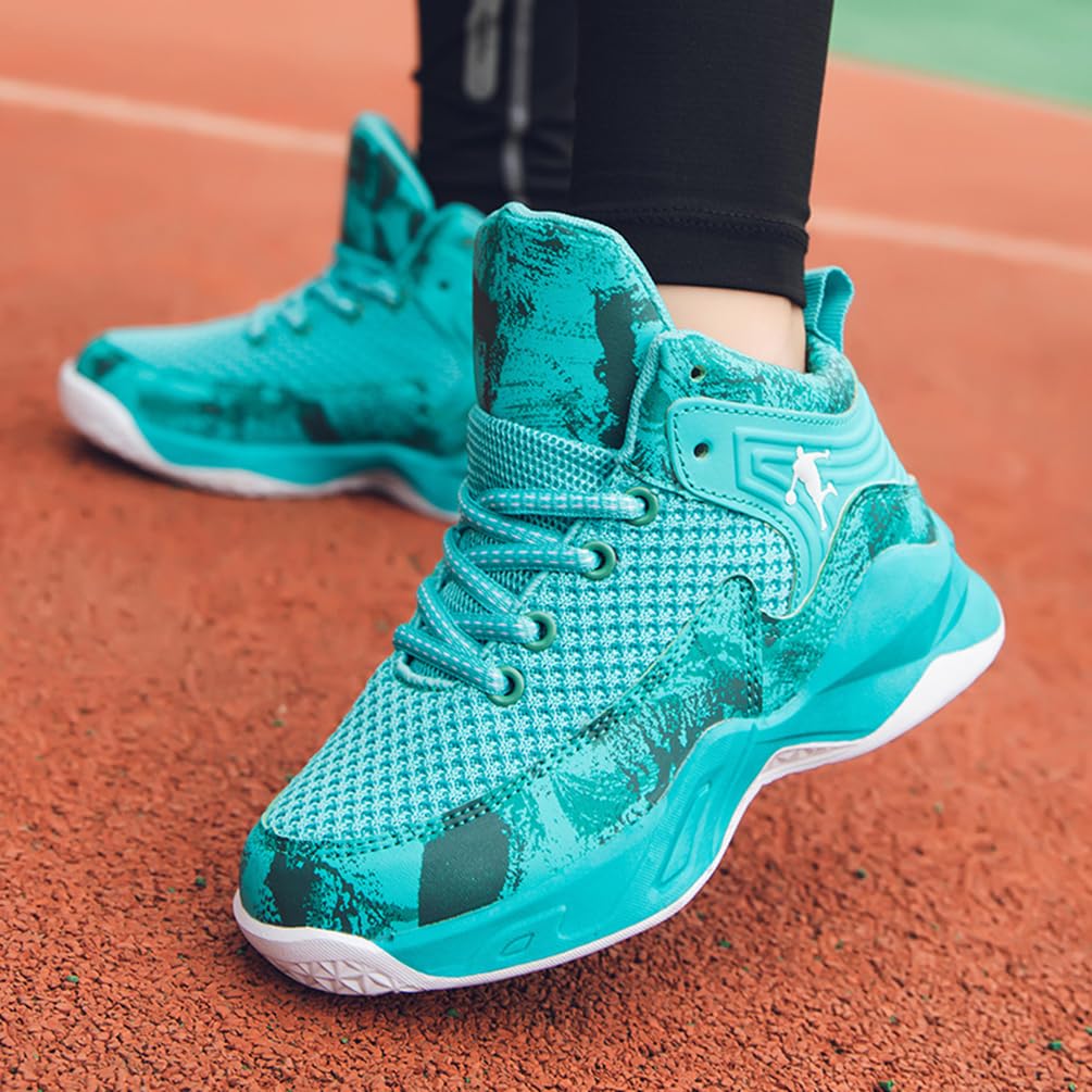 Zapatillas de Baloncesto para Niños Moda Calzado de Baloncesto Deportivas Zapatillas Aire Libre Calzado para Correr Ligeras Zapatos de Running