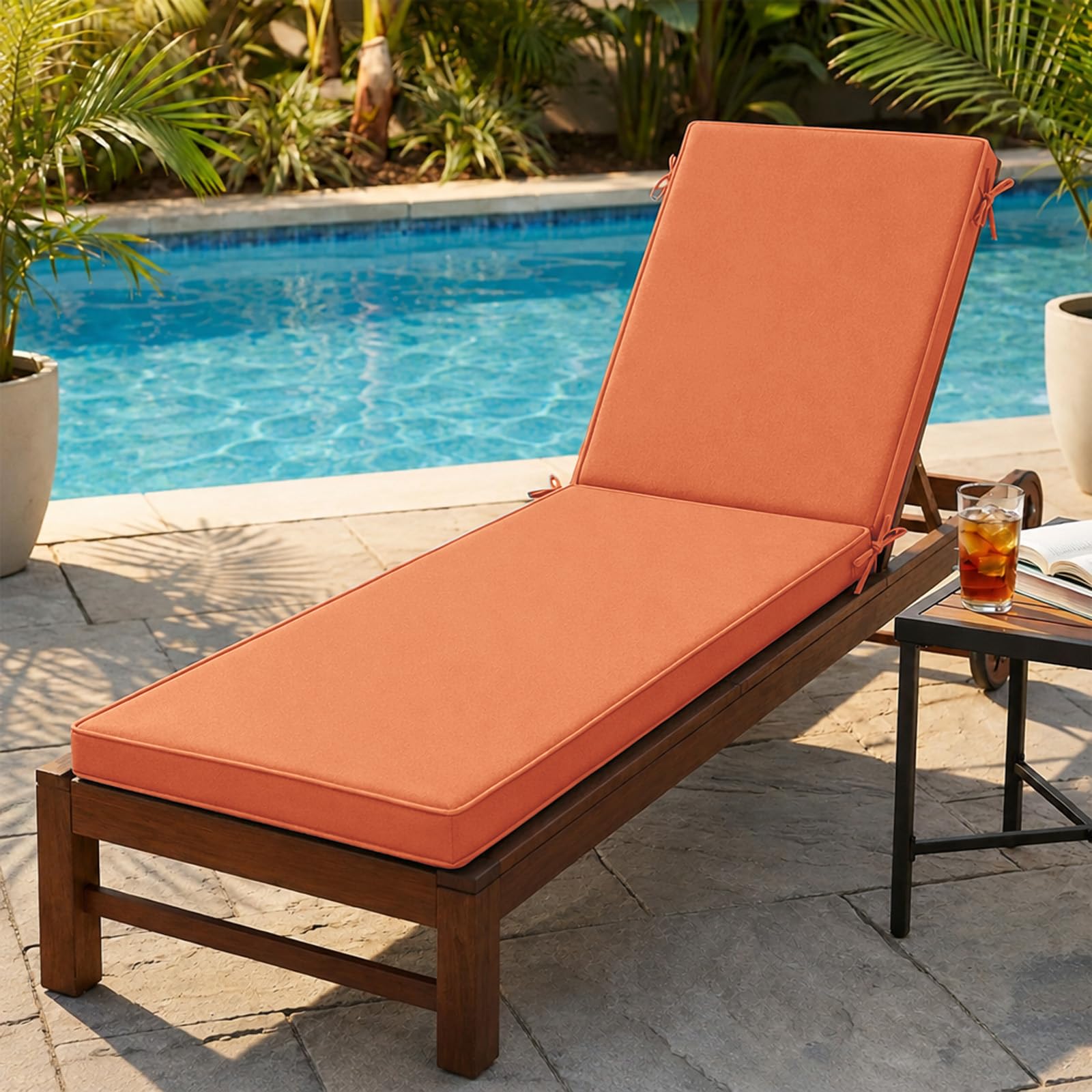 Waterproof sun lounger cushion,Sun Lounger Cushion Replacement Cushions