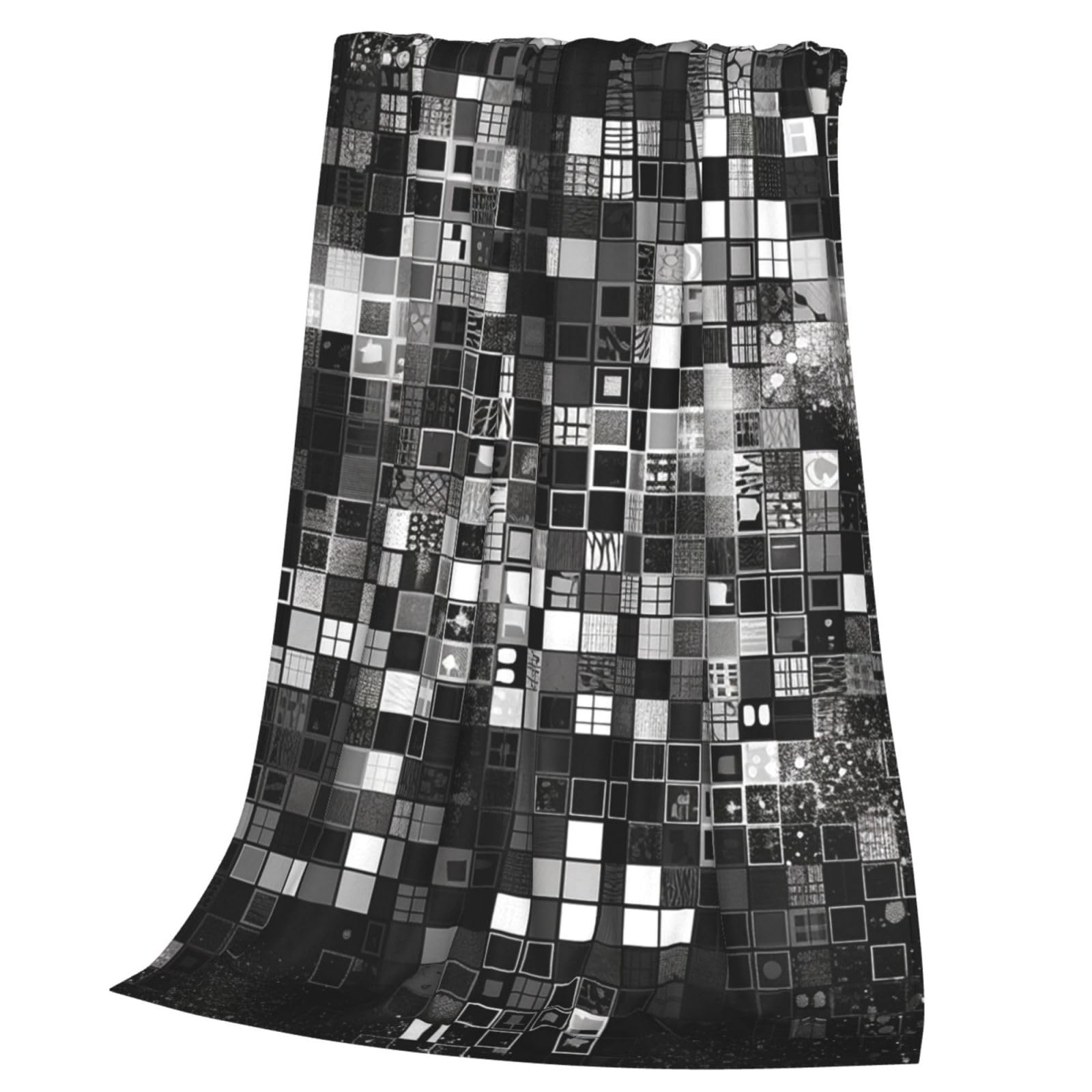 Couverture canapé flanelle douce pour frileux plaid carreaux
