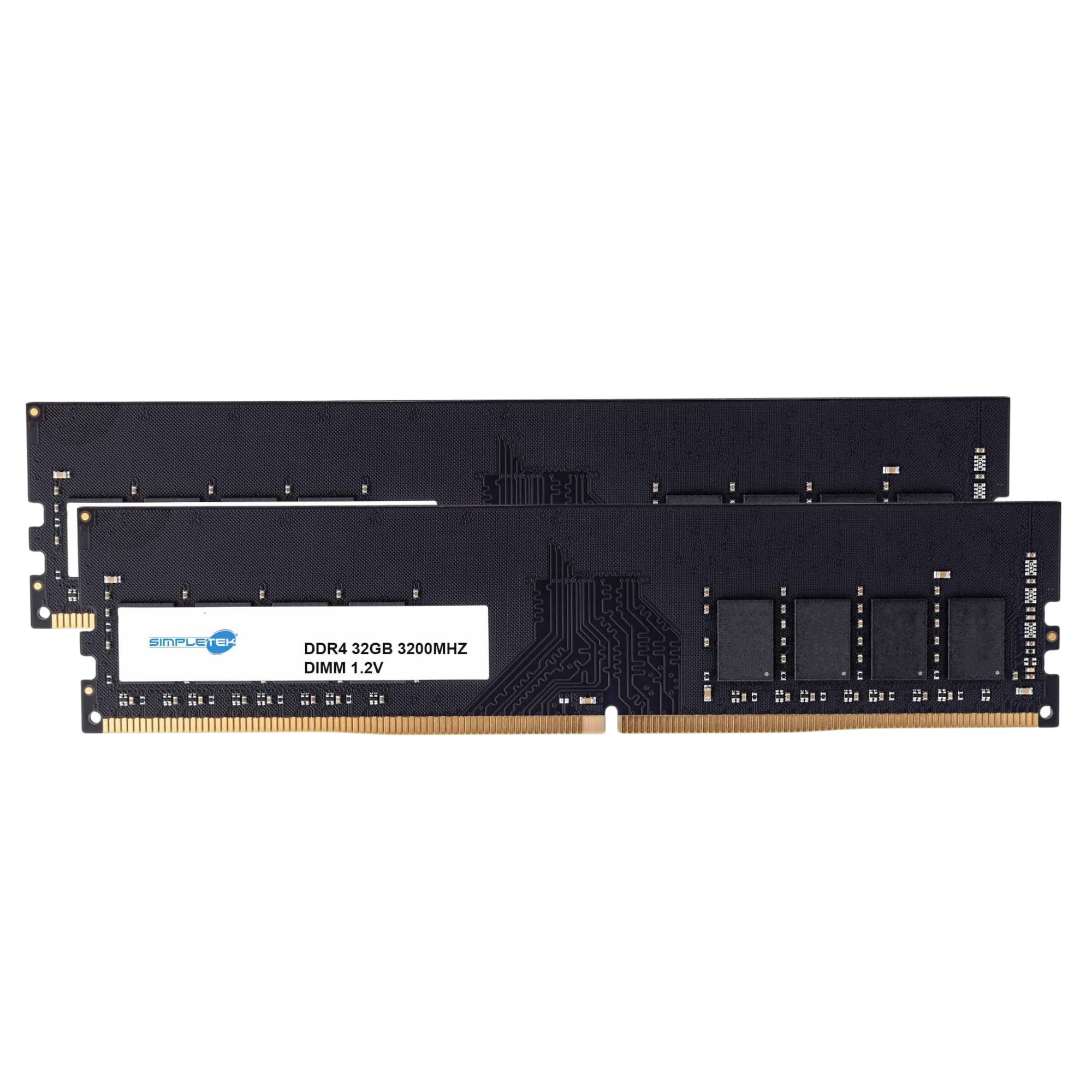 SIMPLETEK - RAM 2x16GB (64GB) DDR4 3200MHz DIMM 288 Pin (Ricondizionato)
