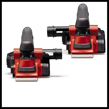 Einhell Planer TE-PL 920 (920 W, up to 3.5 mm chip depth, including large blade shaft, automatic parking leg, rip fence, suction adapter and 2x TCT reversible blade) - 4345325