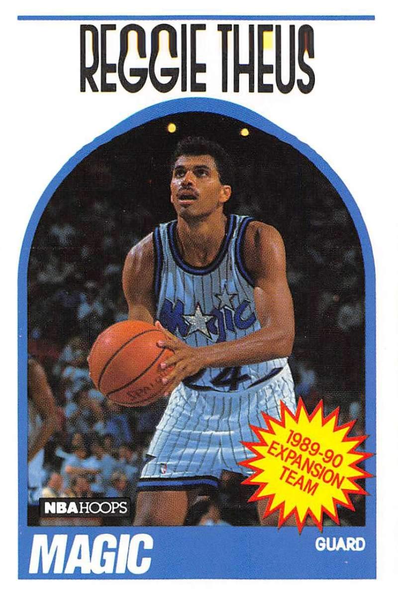 Amazon.com: 1989-90 Hoops Basketball #302 Reggie Theus Orlando
