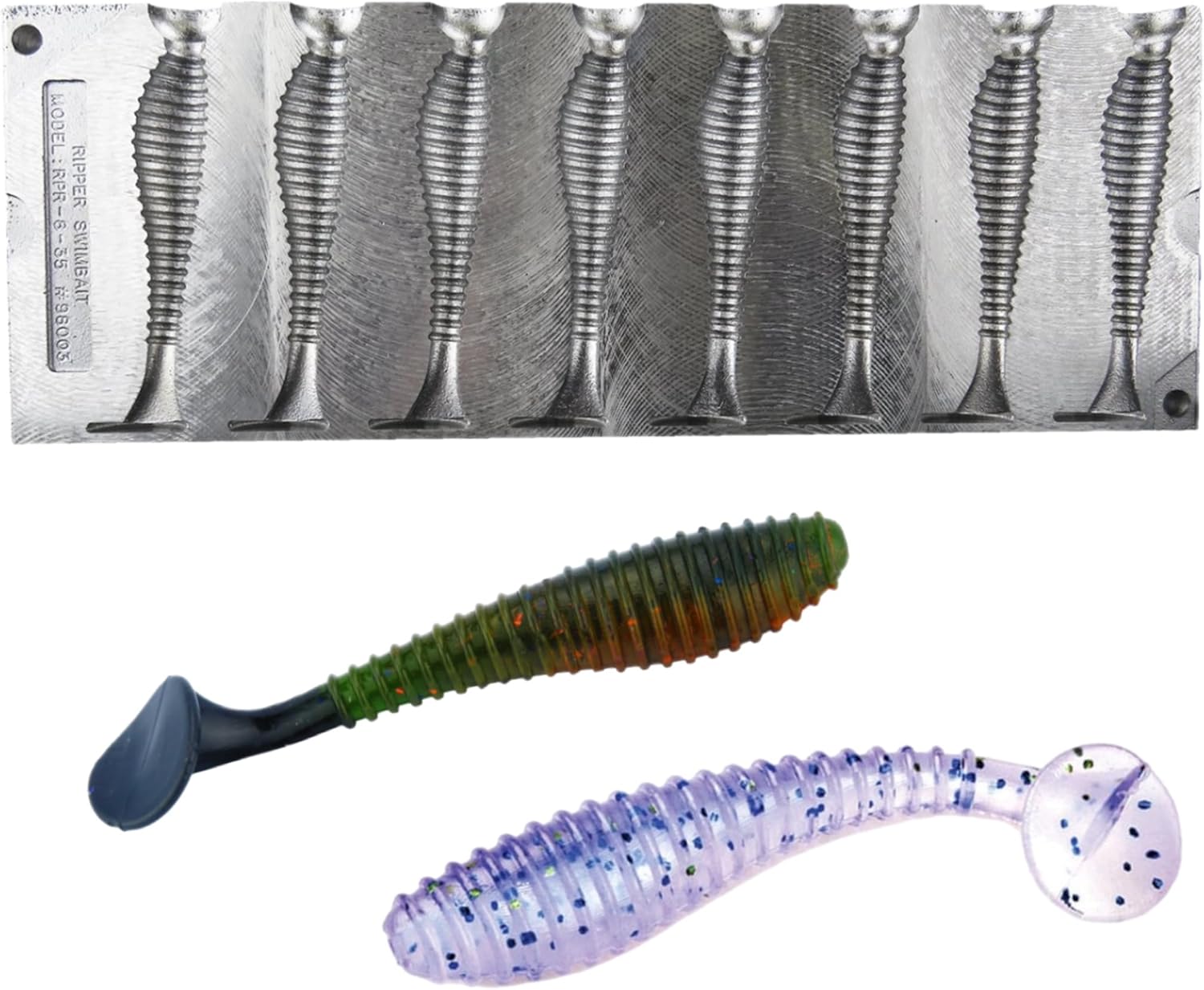 Do-it Softbaits Essential Series Do It ES XL Ripper 3.5 in 98003 8 Cavities - 98003